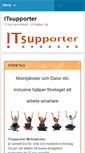 Mobile Screenshot of itsupporter.se
