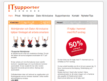 Tablet Screenshot of itsupporter.se
